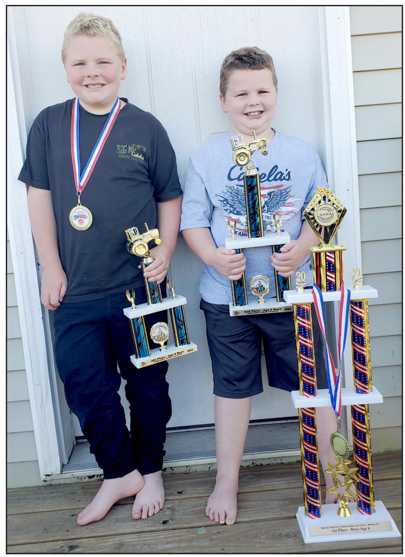 Smith Boys Qualify for National Pedal Pull Competition Ainsworth Star