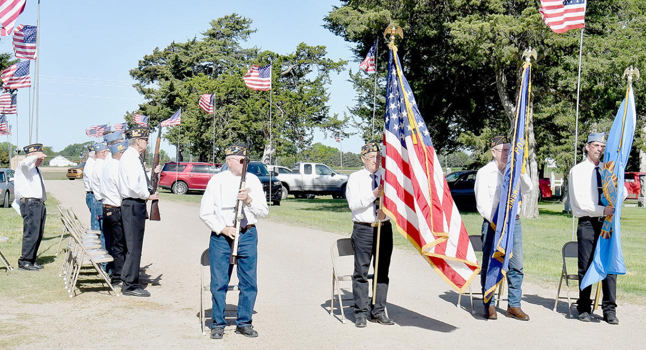 Memorial Day Service Held at Ainsworth Cemetery in Remembrance of Fallen Heroes